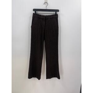 Theory Brown Speckled Wool Work Pant Size 4